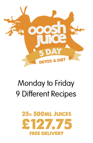 5 Day Ooosh Juice Detox Diet