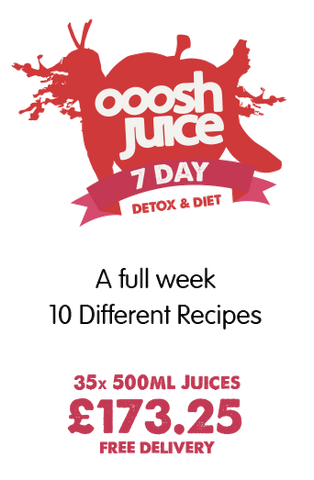 7 Day Ooosh Juice Detox Diet