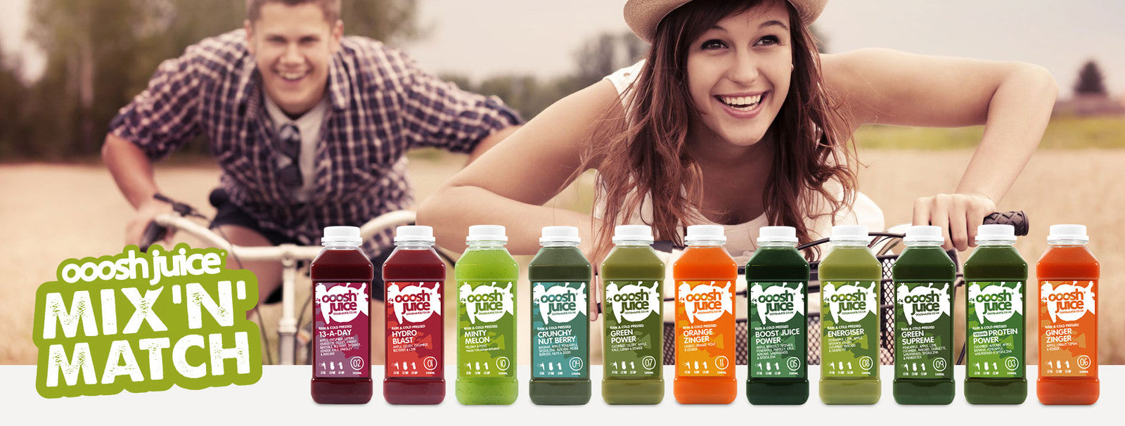 Ooosh Juice - the UK's juice home delivery service